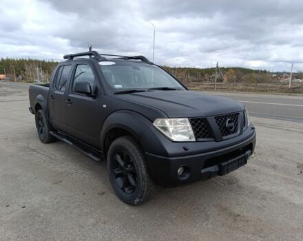 Черный Ниссан Навара, объемом двигателя 2.5 л и пробегом 333 тыс. км за 4700 $, фото 5 на Automoto.ua