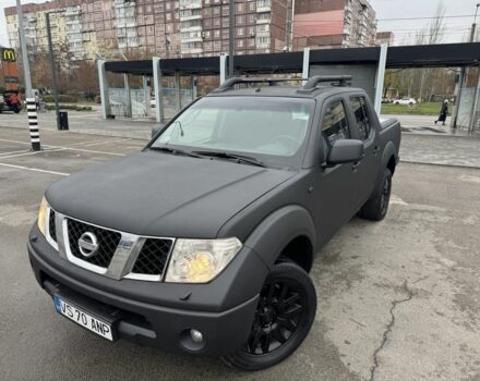 Черный Ниссан Навара, объемом двигателя 2.5 л и пробегом 220 тыс. км за 6700 $, фото 2 на Automoto.ua