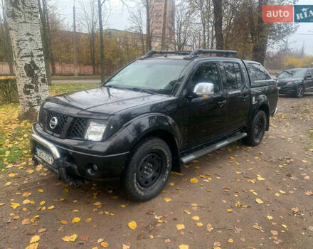 Черный Ниссан Навара, объемом двигателя 2.5 л и пробегом 260 тыс. км за 9500 $, фото 1 на Automoto.ua