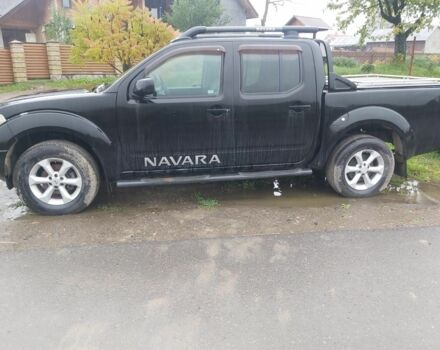 Черный Ниссан Навара, объемом двигателя 2.5 л и пробегом 250 тыс. км за 6200 $, фото 1 на Automoto.ua