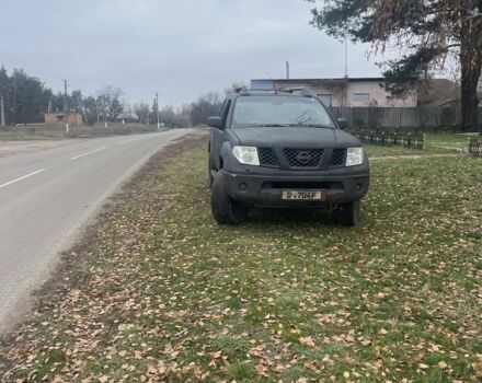 Черный Ниссан Навара, объемом двигателя 2.5 л и пробегом 239 тыс. км за 4700 $, фото 1 на Automoto.ua