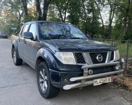 Чорний Ніссан Навара, об'ємом двигуна 2.5 л та пробігом 334 тис. км за 4300 $, фото 1 на Automoto.ua