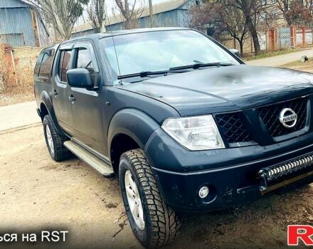 Черный Ниссан Навара, объемом двигателя 2.5 л и пробегом 370 тыс. км за 8000 $, фото 3 на Automoto.ua