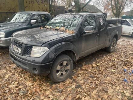 Черный Ниссан Навара, объемом двигателя 2.5 л и пробегом 200 тыс. км за 4000 $, фото 1 на Automoto.ua