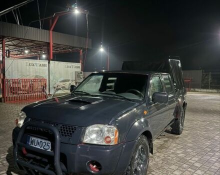 Чорний Ніссан Навара, об'ємом двигуна 3 л та пробігом 300 тис. км за 3200 $, фото 1 на Automoto.ua