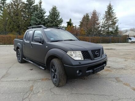 Черный Ниссан Навара, объемом двигателя 2.5 л и пробегом 333 тыс. км за 4700 $, фото 1 на Automoto.ua