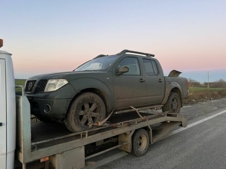 Черный Ниссан Навара, объемом двигателя 2.5 л и пробегом 300 тыс. км за 3200 $, фото 1 на Automoto.ua