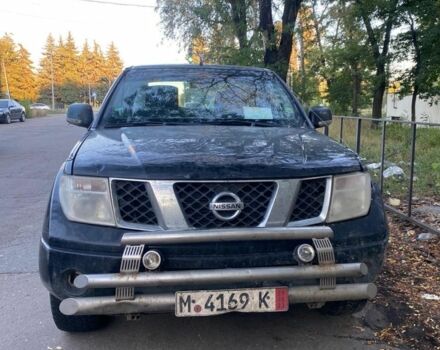 Черный Ниссан Навара, объемом двигателя 2.5 л и пробегом 160 тыс. км за 5000 $, фото 1 на Automoto.ua