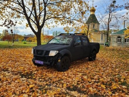 Черный Ниссан Навара, объемом двигателя 2.5 л и пробегом 260 тыс. км за 4200 $, фото 1 на Automoto.ua