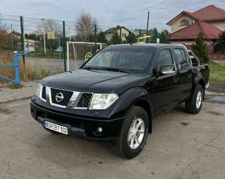 Черный Ниссан Навара, объемом двигателя 2.5 л и пробегом 177 тыс. км за 8900 $, фото 1 на Automoto.ua