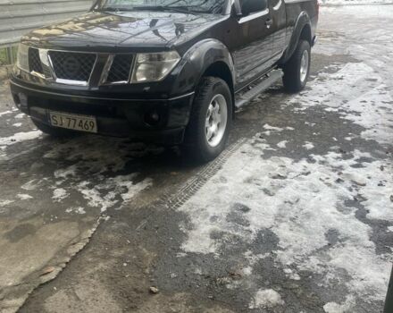Черный Ниссан Навара, объемом двигателя 2.5 л и пробегом 232 тыс. км за 6379 $, фото 1 на Automoto.ua
