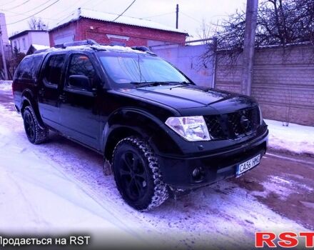 Черный Ниссан Навара, объемом двигателя 25 л и пробегом 150 тыс. км за 5900 $, фото 1 на Automoto.ua