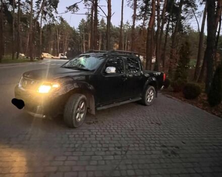 Черный Ниссан Навара, объемом двигателя 2.5 л и пробегом 180 тыс. км за 6000 $, фото 1 на Automoto.ua