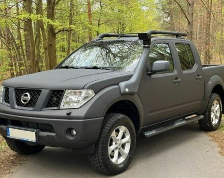 Черный Ниссан Навара, объемом двигателя 2.5 л и пробегом 339 тыс. км за 4500 $, фото 1 на Automoto.ua