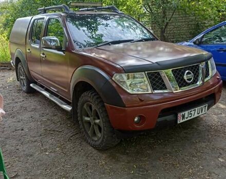 Коричневый Ниссан Навара, объемом двигателя 2.5 л и пробегом 280 тыс. км за 7000 $, фото 1 на Automoto.ua