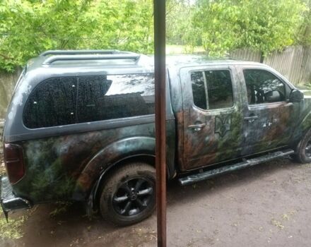 Серый Ниссан Навара, объемом двигателя 2.5 л и пробегом 200 тыс. км за 4000 $, фото 12 на Automoto.ua