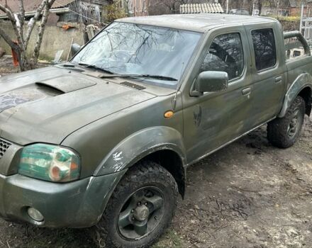 Синий Ниссан Навара, объемом двигателя 2.5 л и пробегом 281 тыс. км за 4000 $, фото 4 на Automoto.ua