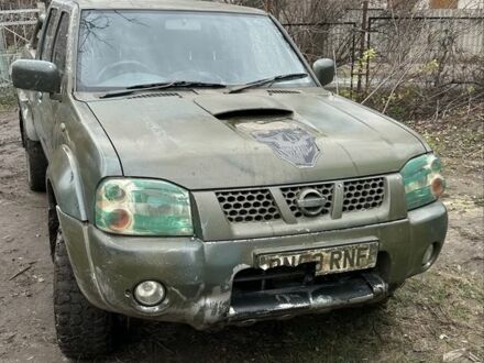 Синий Ниссан Навара, объемом двигателя 2.5 л и пробегом 281 тыс. км за 4000 $, фото 1 на Automoto.ua