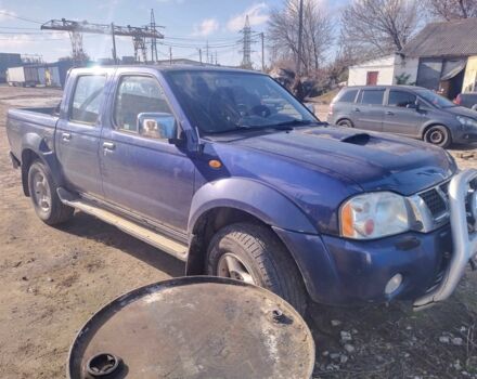 Синій Ніссан Навара, об'ємом двигуна 2.5 л та пробігом 250 тис. км за 5213 $, фото 1 на Automoto.ua