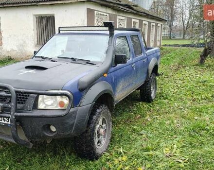 Синій Ніссан Навара, об'ємом двигуна 2.5 л та пробігом 316 тис. км за 7246 $, фото 1 на Automoto.ua