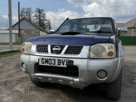 Синий Ниссан Навара, объемом двигателя 2.5 л и пробегом 122 тыс. км за 6200 $, фото 1 на Automoto.ua