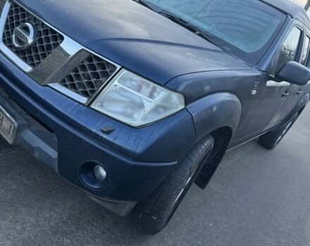 Синий Ниссан Навара, объемом двигателя 2.5 л и пробегом 370 тыс. км за 7500 $, фото 1 на Automoto.ua