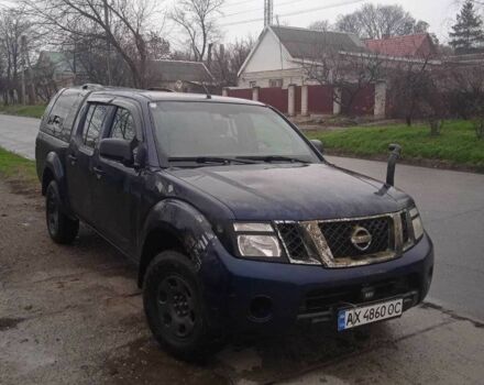 Синий Ниссан Навара, объемом двигателя 2.5 л и пробегом 350 тыс. км за 5500 $, фото 1 на Automoto.ua