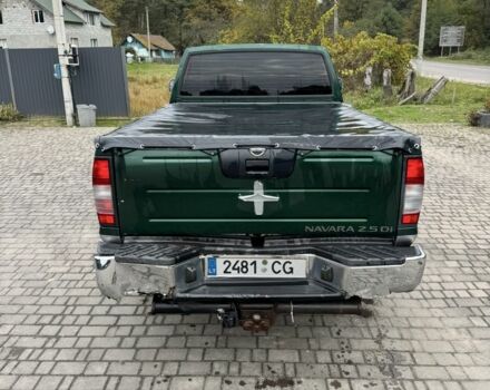 Зеленый Ниссан Навара, объемом двигателя 2.5 л и пробегом 250 тыс. км за 5700 $, фото 7 на Automoto.ua