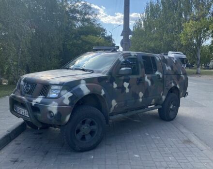 Зеленый Ниссан Навара, объемом двигателя 2.5 л и пробегом 191 тыс. км за 5500 $, фото 1 на Automoto.ua