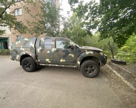 Зеленый Ниссан Навара, объемом двигателя 2.5 л и пробегом 191 тыс. км за 5500 $, фото 4 на Automoto.ua