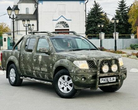 Зеленый Ниссан Навара, объемом двигателя 2.5 л и пробегом 250 тыс. км за 7254 $, фото 1 на Automoto.ua