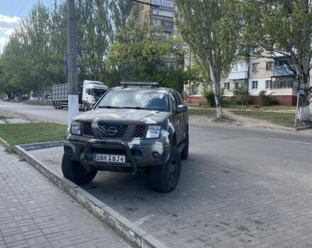 Зеленый Ниссан Навара, объемом двигателя 2.5 л и пробегом 191 тыс. км за 6000 $, фото 1 на Automoto.ua
