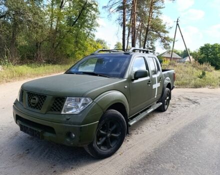 Зеленый Ниссан Навара, объемом двигателя 2.5 л и пробегом 333 тыс. км за 4700 $, фото 1 на Automoto.ua