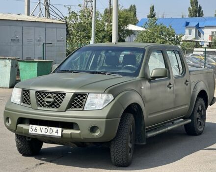 Зеленый Ниссан Навара, объемом двигателя 2.5 л и пробегом 330 тыс. км за 6600 $, фото 1 на Automoto.ua