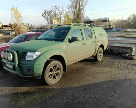 Зеленый Ниссан Навара, объемом двигателя 2.5 л и пробегом 167 тыс. км за 5906 $, фото 1 на Automoto.ua