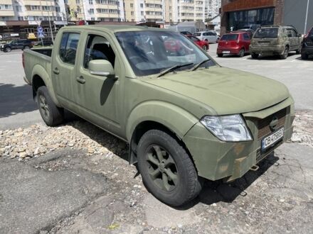 Зелений Ніссан Навара, об'ємом двигуна 2.5 л та пробігом 147 тис. км за 6500 $, фото 1 на Automoto.ua