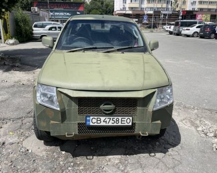 Зеленый Ниссан Навара, объемом двигателя 2.5 л и пробегом 147 тыс. км за 6500 $, фото 1 на Automoto.ua