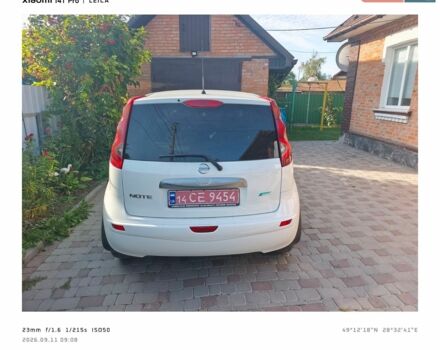 Білий Ніссан Ноут, об'ємом двигуна 1.4 л та пробігом 171 тис. км за 6500 $, фото 4 на Automoto.ua