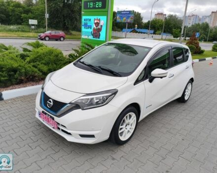 Белый Ниссан Ноут, объемом двигателя 1.2 л и пробегом 55 тыс. км за 11900 $, фото 1 на Automoto.ua