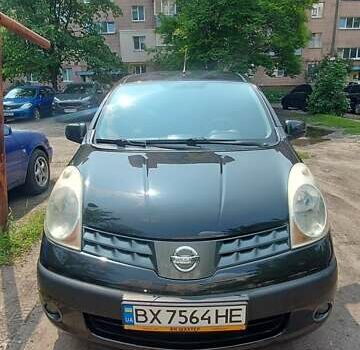 Черный Ниссан Ноут, объемом двигателя 1.46 л и пробегом 163 тыс. км за 5700 $, фото 2 на Automoto.ua