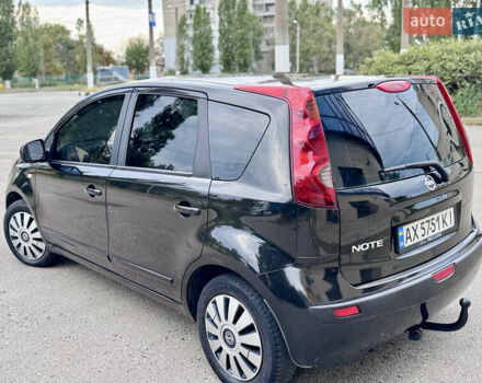 Черный Ниссан Ноут, объемом двигателя 1.39 л и пробегом 172 тыс. км за 5000 $, фото 6 на Automoto.ua