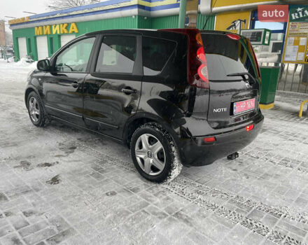 Черный Ниссан Ноут, объемом двигателя 1.4 л и пробегом 244 тыс. км за 5799 $, фото 3 на Automoto.ua