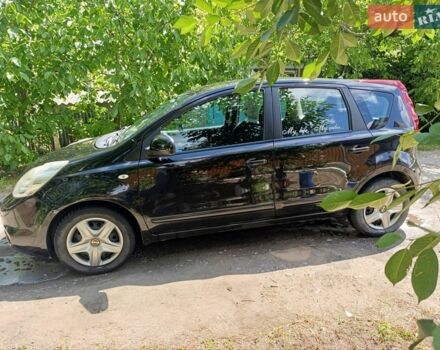 Черный Ниссан Ноут, объемом двигателя 1.39 л и пробегом 230 тыс. км за 5700 $, фото 2 на Automoto.ua