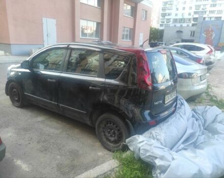 Черный Ниссан Ноут, объемом двигателя 1.4 л и пробегом 170 тыс. км за 3400 $, фото 7 на Automoto.ua