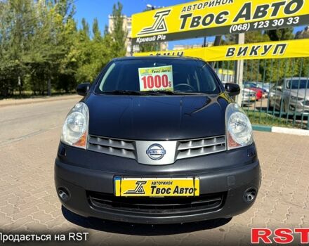 Чорний Ніссан Ноут, об'ємом двигуна 1.4 л та пробігом 150 тис. км за 4999 $, фото 1 на Automoto.ua