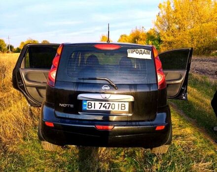 Чорний Ніссан Ноут, об'ємом двигуна 1.4 л та пробігом 229 тис. км за 6000 $, фото 1 на Automoto.ua