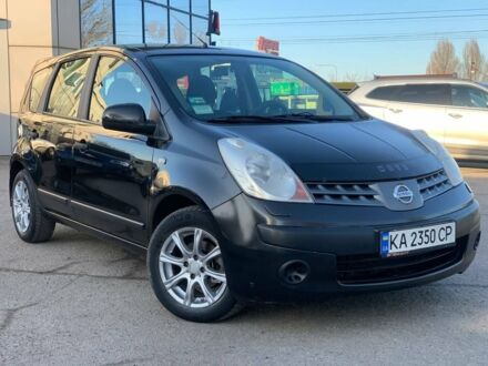 Черный Ниссан Ноут, объемом двигателя 1.4 л и пробегом 167 тыс. км за 5400 $, фото 1 на Automoto.ua