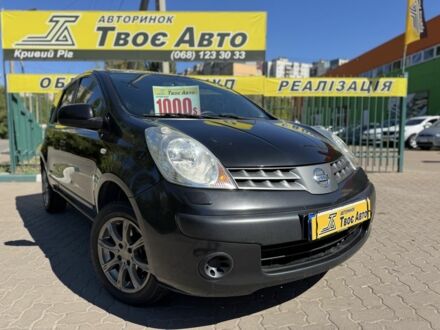 Черный Ниссан Ноут, объемом двигателя 1.4 л и пробегом 150 тыс. км за 4999 $, фото 1 на Automoto.ua