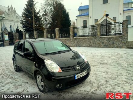 Черный Ниссан Ноут, объемом двигателя 1.4 л и пробегом 210 тыс. км за 4350 $, фото 1 на Automoto.ua