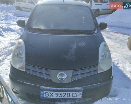 Черный Ниссан Ноут, объемом двигателя 1.46 л и пробегом 207 тыс. км за 4600 $, фото 1 на Automoto.ua